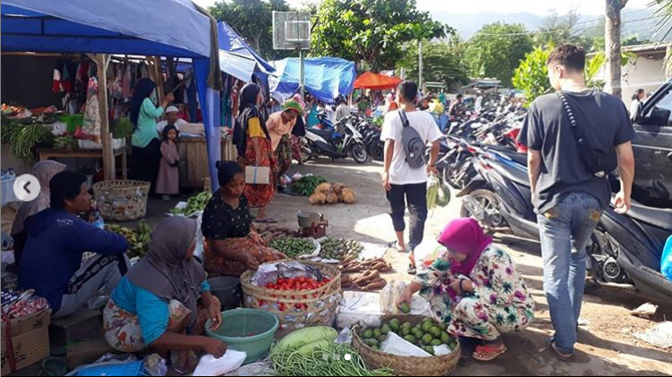 Suasana Pasar Pemenang pada Februari 2019. Arsip: Albert/Gubuakkopi